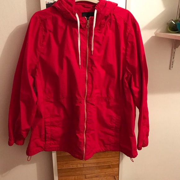size 24 rain jacket